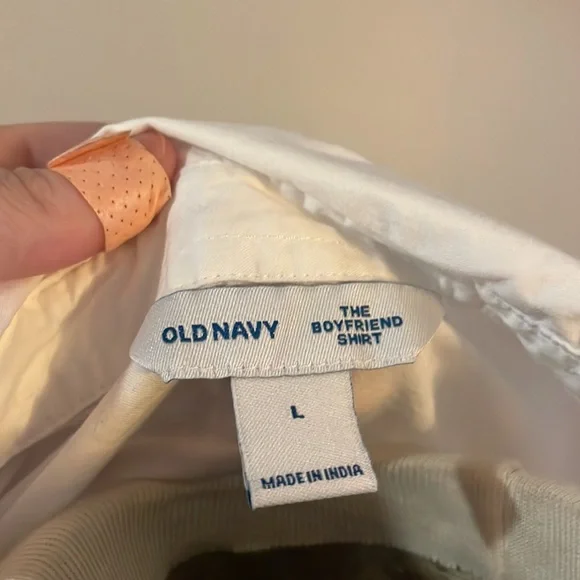 Old Navy Boyfriend Shirt - Picture 2 of 3
